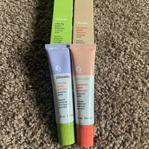 Glossier Other - Glossier balm dot com lip glosses
